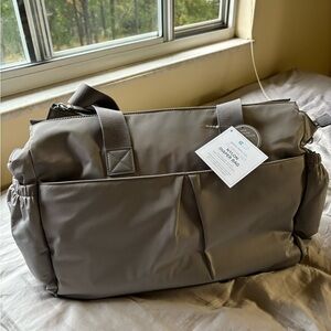 Pottery Barn Kids Gray Baby Bag